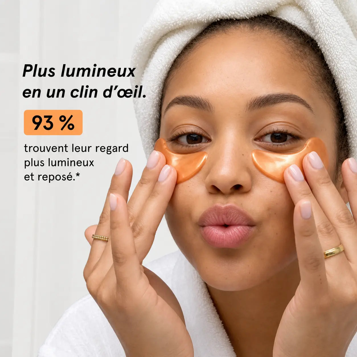 Zellana Éclat — Masques Hydrogel Illuminateurs pour les Yeux